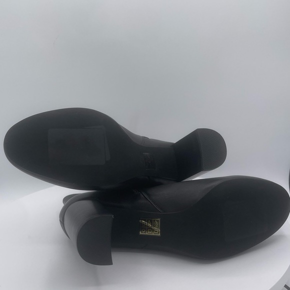 Jeffery Campbell Prianka Black Leather Booties Size 9.5 NWT - Picture 12 of 13